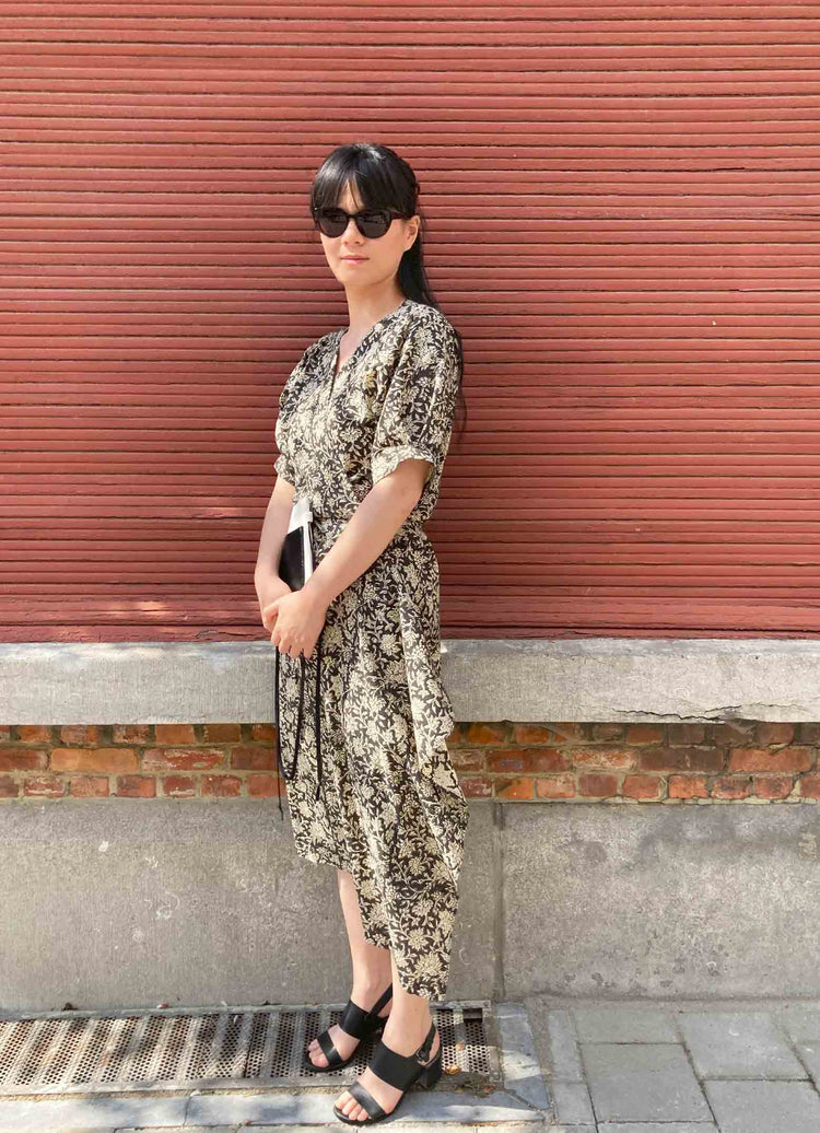 Eiko kimono dress