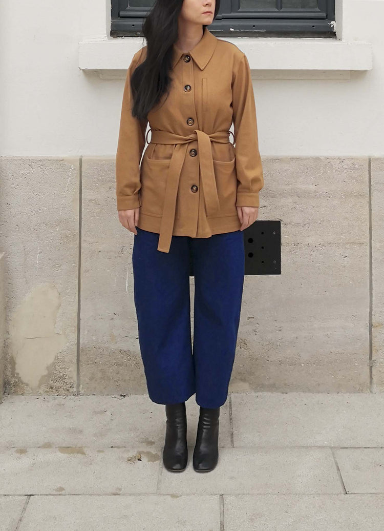 Gaëlle belted jacket